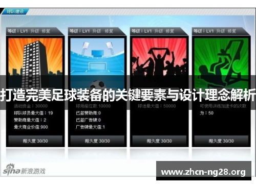 打造完美足球装备的关键要素与设计理念解析